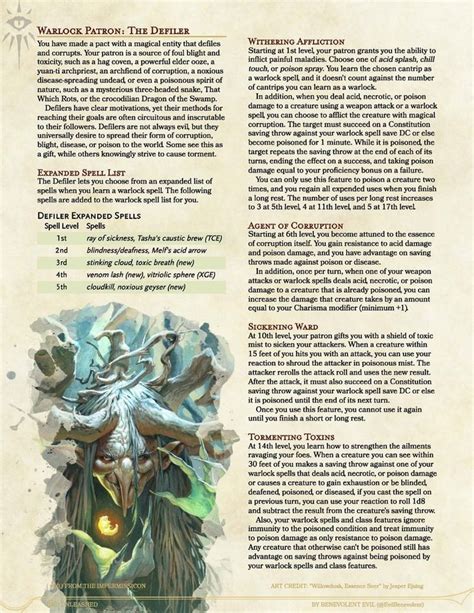 warlock spell table|Warlock » Dungeons & Dragons .